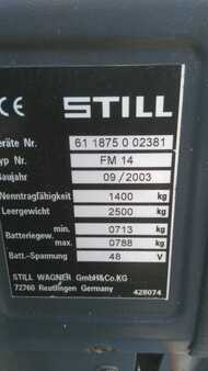 Schubmaststapler 2003  Still FM14, SHT24.,  Trp6500Good Gunstig (9)