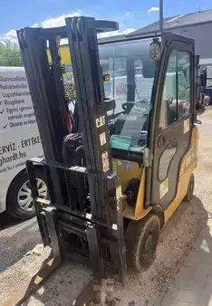 LPG VZV 2012  CAT Lift Trucks GP15N, SHT32., like NEW, vrey Good, 5222wh, FullCabs+Heater, EZH, SS, Trpl4700mm, Caterpillar (11)