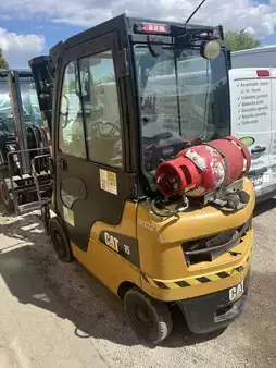 LPG VZV 2012  CAT Lift Trucks GP15N, SHT32., like NEW, vrey Good, 5222wh, FullCabs+Heater, EZH, SS, Trpl4700mm, Caterpillar (12)