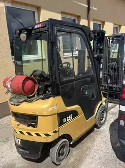LPG VZV 2012  CAT Lift Trucks GP15N, SHT32., like NEW, vrey Good, 5222wh, FullCabs+Heater, EZH, SS, Trpl4700mm, Caterpillar (13)