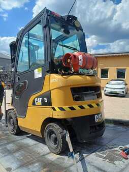 Chariots élévateurs GPL 2012  CAT Lift Trucks GP15N, SHT32.,  like Good,  4500wh, FullCabs+Heater, EZH, SS, Trpl4700mm, (3)
