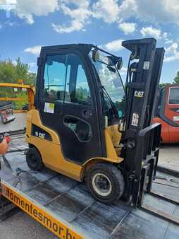 Chariots élévateurs GPL 2012  CAT Lift Trucks GP15N, SHT32.,  like Good,  4500wh, FullCabs+Heater, EZH, SS, Trpl4700mm, (5)