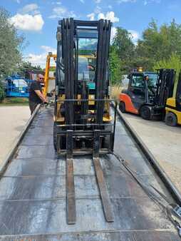 Chariots élévateurs GPL 2012  CAT Lift Trucks GP15N, SHT32.,  like Good,  4500wh, FullCabs+Heater, EZH, SS, Trpl4700mm, (6)