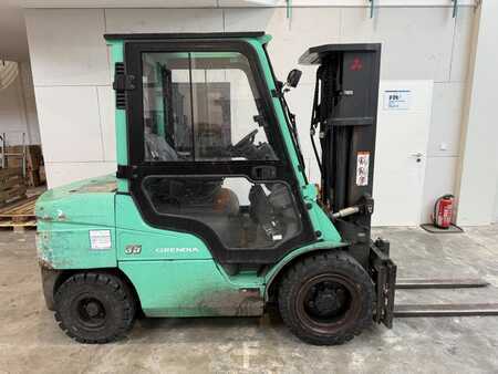 Chariots élévateurs diesel 2017  Mitsubishi FD 35 / ZVG +SS / STVZO (2)