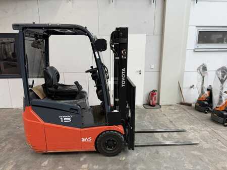 Eléctrico - 3 rodas 2015  Toyota 7 FBEST 15 / 1890 Std. / Halbkabine (2)