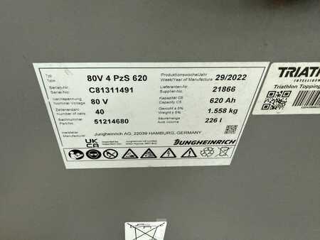 Elektro 4 Rad 2014  Jungheinrich EFG 425 / 3275 Std. / AKKU 2022 (7)