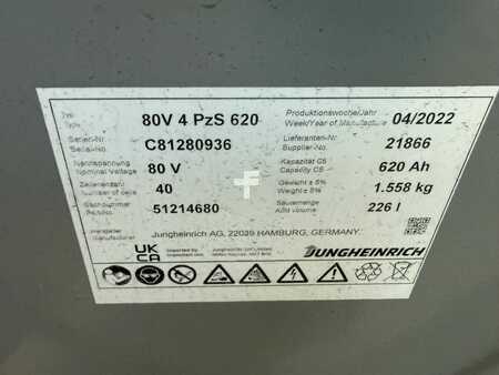 Elektro 4 Rad 2014  Jungheinrich EFG 425 / AKKU 2022 / Container Version (7)