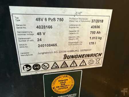 Sähkö - 3 pyör 2013  Jungheinrich EFG 220 / 4298 Std. / AKKU 2018 (5)