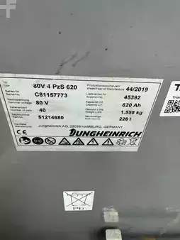 4-wiel elektrische heftrucks 2019  Jungheinrich EFG 430 / ZVG+SS / 2661 Std. (7)