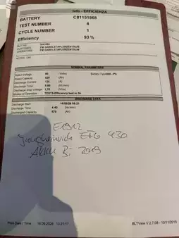 Elektryczne 4-kołowe 2019  Jungheinrich EFG 430 / 2456 Std. (10)