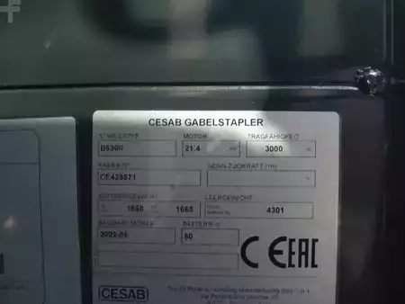 Eléctrica de 4 ruedas 2022  Cesab B630II (6)