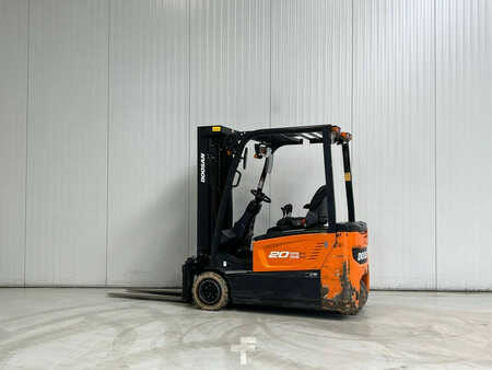 Elektryczne 3-kołowe 2020  Doosan B20T-7 (2)