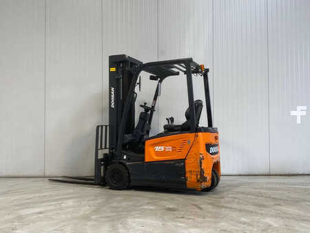 El truck - 3 hjulet 2021  Doosan B15T-7 - Lithium-ion (2)