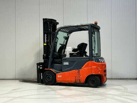 4-wiel elektrische heftrucks 2017  Toyota 8FBMT35 (2)