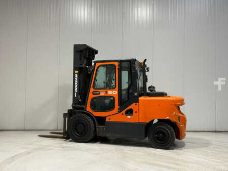 Diesel gaffeltruck 2016  Doosan D50SC-7 (2)
