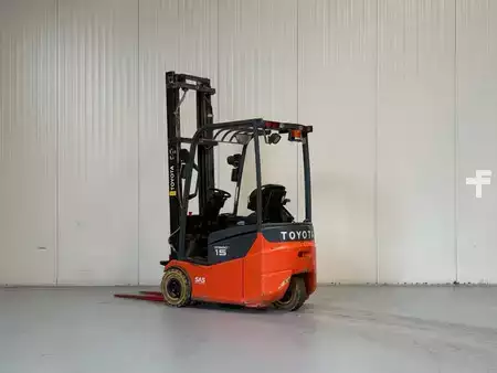3-wiel elektrische heftrucks 2021  Toyota 7FBEST15 (2)