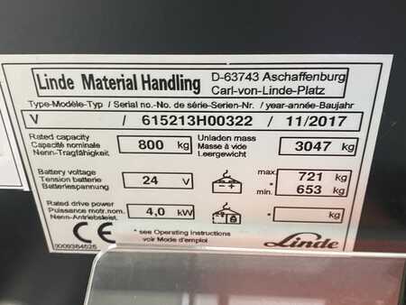 Pystysuora ordreplukker 2017  Linde V ( 5213 ) * DOUBLE steering !! (3)