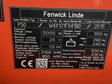 Elektro Plattformwagen 2015  Linde P 50 * NEW / Unused !! (3)