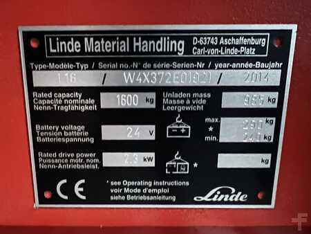 Pallet Stackers 2014  Linde L 16 * KAUP - DRUM  clamp * DEMO !! (3)