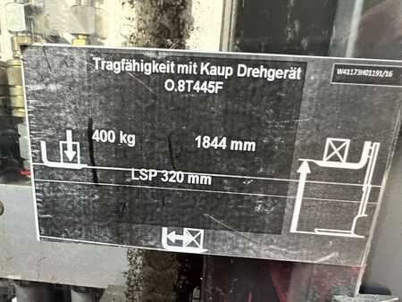 Pallet Stackers 2017  Linde L 16 * KAUP -  Rotator / DRUM - Clamp * DEMO !! (5)