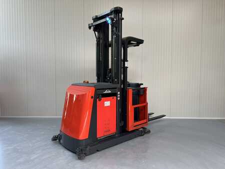 Vertical order pickers 2012  Linde V 12 - DOUBLE steering & Rail Guidance !! Cabin 1000 MM !! (1)