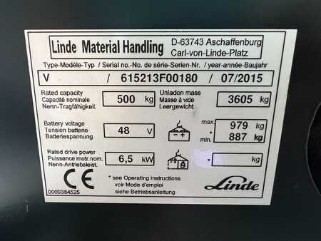 Vertikální vychystávací vozík 2015  Linde V ( 5213 ) - PSA / Wire Guidance (3)