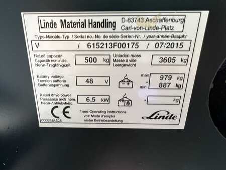 Verticale orderpickers 2015  Linde V ( 5213 ) - PSA / Wire Guidance (2)