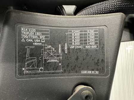 Chariot à mât rétractable 2020  Linde R 14 - 01 ( 1120 ) - NEW / Unused (4)