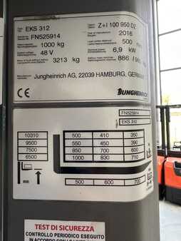 Jungheinrich EKS 312 - DOUBLE steering & Wire Guidance !!