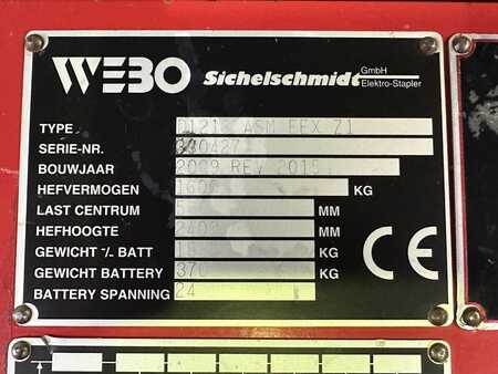 Hochhubwagen 2009  Sichelschmidt D 1216 ASM * Atex EX 2G/Z1 (3)