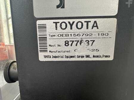 Wózek wysokiego podnoszenia 2007  Toyota 7 SM 16 D (6) 
