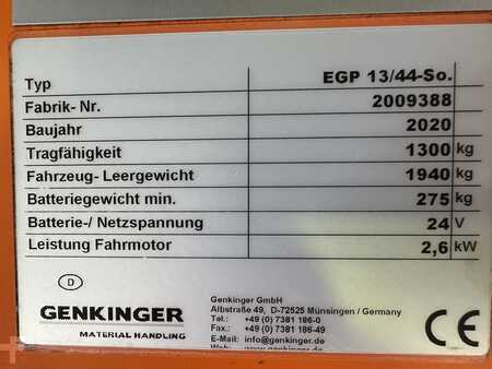Hochhubwagen 2020  Hubtex EGP 13 / 44 So ( 1.3T @ 1200 mm !! ) DEMO !! (3)