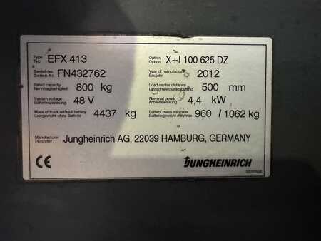 Smalgångstruckar 2012  Jungheinrich EFX 413 X + i - Wire Guidance (3)