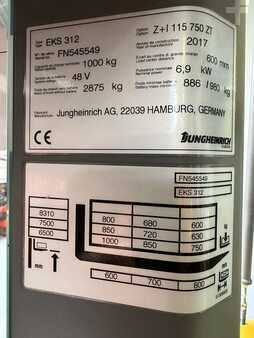 Commissionatore verticale 2017  Jungheinrich EKS 312 - Wire Guidance / PSA (3)