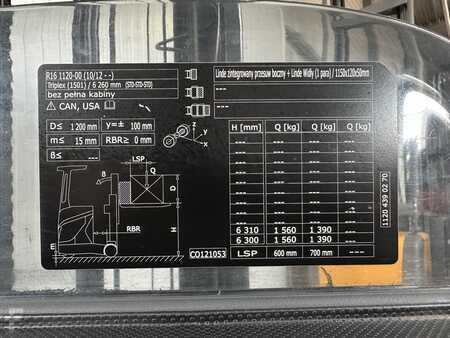 Skyvemast 2018  Linde R 16 - 01 ( 1120 ) * FULL Options !! (4)