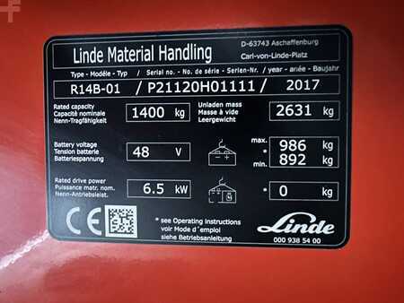 Retraky 2017  Linde R 14 B - 01 ( 1120 ) (3)