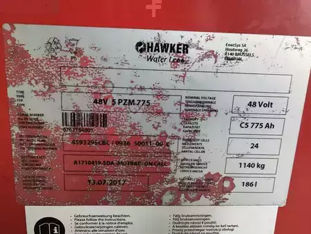 Carretilla retráctil 2017  Linde R 14 HD 01 ( 1120 ) * Triplex FFL !! Camera !! (12)