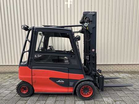 Sähkö - 4 pyör 2015  Linde E 40 HL 600 - 388 / 01 * Triplex FFL !! (1)