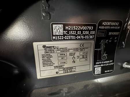 Elektro 4 Rad 2020  Linde E 25 L - 387 / 01 * EX * Atex Miretti - 3GD / Z2-22 * Triplex FFL !! DEMO !! (3)