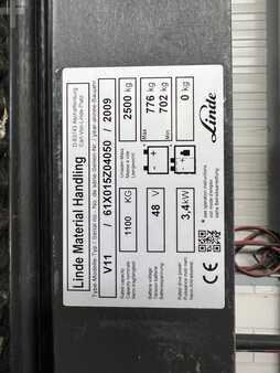 Recogepedido vertical 2009  Linde V 11 - Rail Guidance !! Cabin 1000 MM !! DOUBLE steering !! (3)