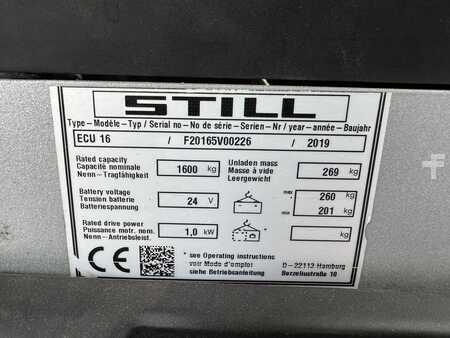 Transpaleta eléctrica 2019  Still ECU 16 - RAVAS * DEMO !! (3)