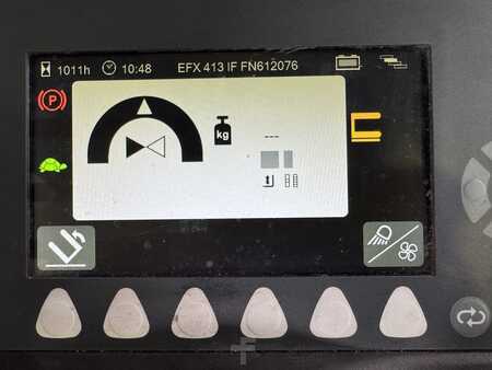 Wózki do eksploatacji w wąskich korytarzach 2019  Jungheinrich EFX 413 X + i = Wire Guidance (2)