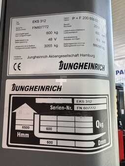 Verticale orderpickers 2019  Jungheinrich EKS 312 - with platform ; 2000 x 1400 MM !! (3)