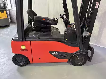 Elektro čtyřkolový VZV 2017  Linde E 16 PL - 386 / 02 Evo * Atex EX * Proplan 2G / Zone 1 !! NEW battery !! (14)