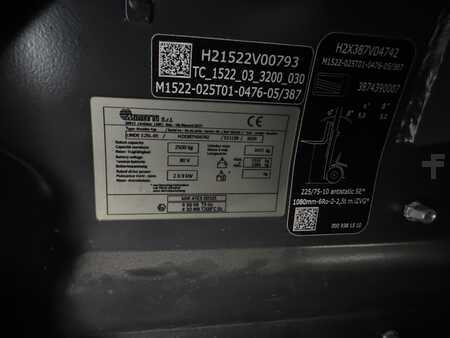 4-wiel elektrische heftrucks 2020  Linde E 25 L - 387 / 01 - Atex EX Miretti 3GD / Zone 2 & 22  * DEMO !! (3)