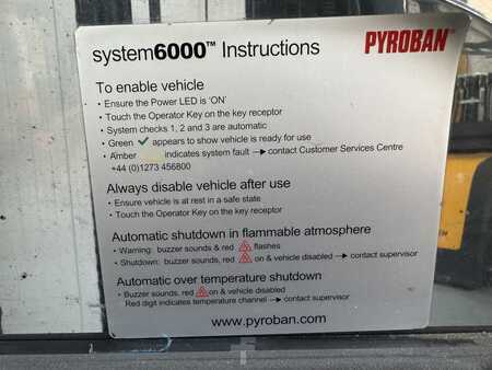 Skyvemast 2021  Linde R 14 - 01 ( 1120 ) *  Atex Pyroban EX 3G / Zone 2 * Triplex FFL  !! NEW battery !! (10)