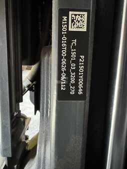 Skyvemast 2021  Linde R 14 - 01 ( 1120 ) *  Atex Pyroban EX 3G / Zone 2 * Triplex FFL  !! NEW battery !! (4)