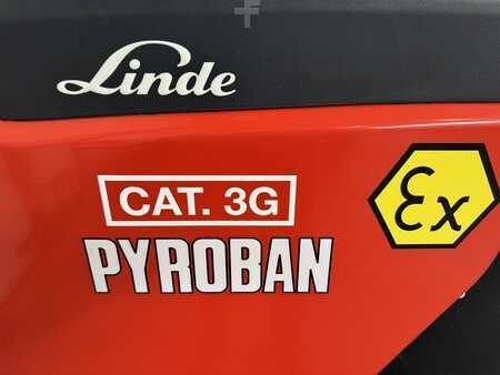 Skyvemast 2021  Linde R 14 - 01 ( 1120 ) *  Atex Pyroban EX 3G / Zone 2 * Triplex FFL  !! NEW battery !! (6)