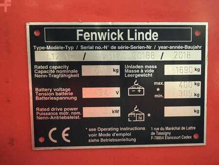 Ruční vysokozdvižný vozík 2018  Linde L 12 AC ( 1170 )  - Tilting Forks * DEMO !! (3)