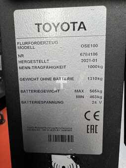 Verticale orderpickers 2021  Toyota OSE 100 (3)